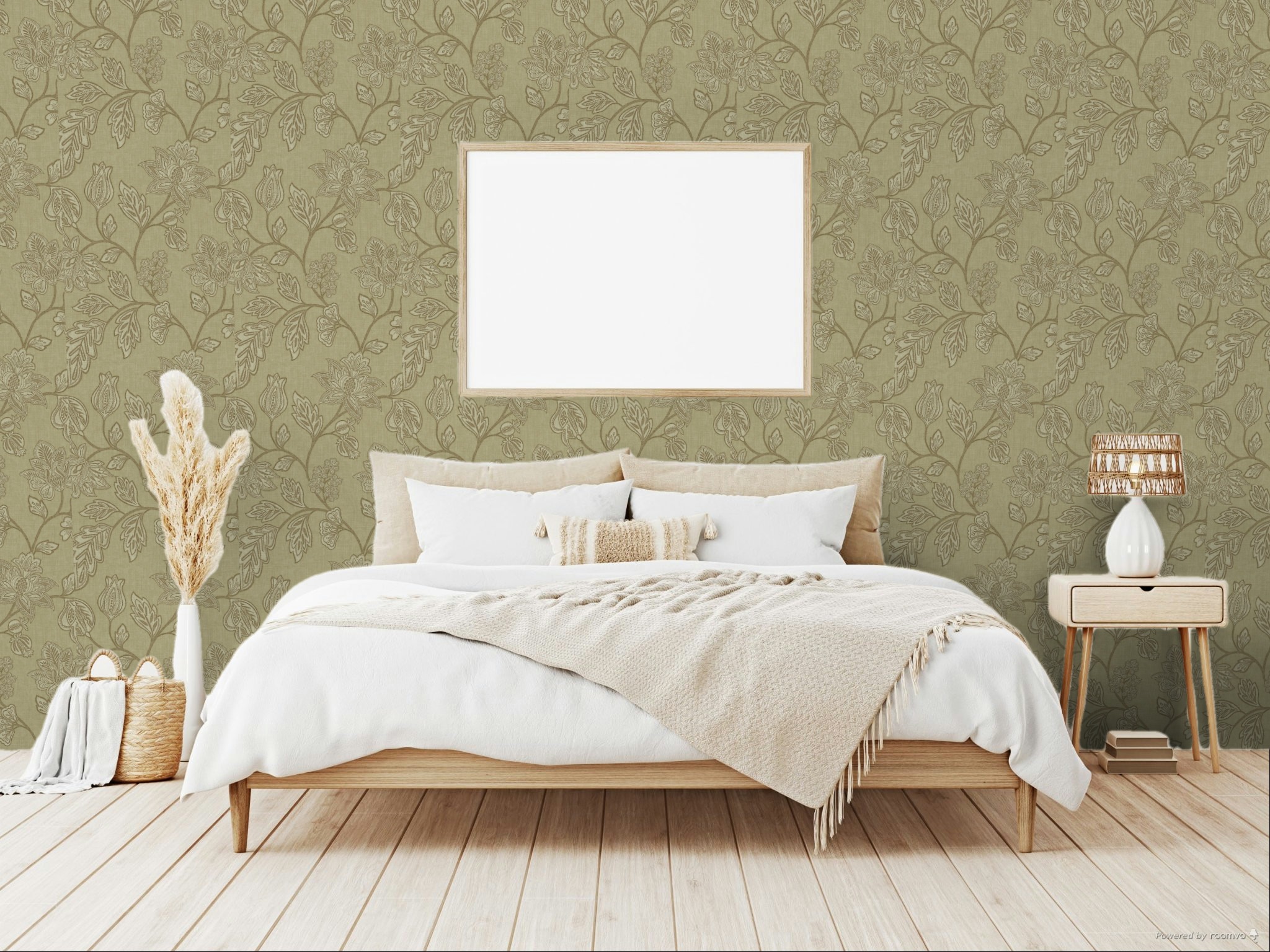 Vliesová tapeta na zeď, hnědo-béžová, květiny, 350662, Amber, Eijffinger