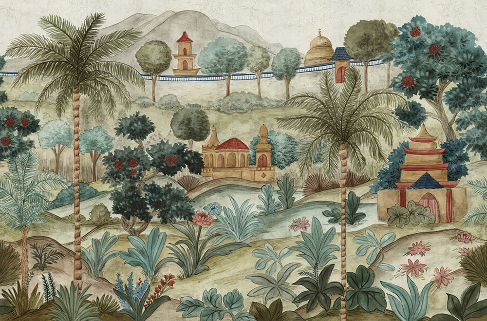 Vliesová fototapeta na zeď, Majestic Garden, 350680, Amber, Eijffinger