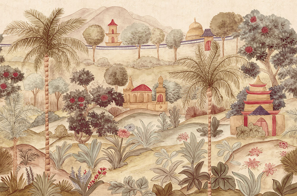 Vliesová fototapeta na zeď, Majestic Garden, 350681, Amber, Eijffinger