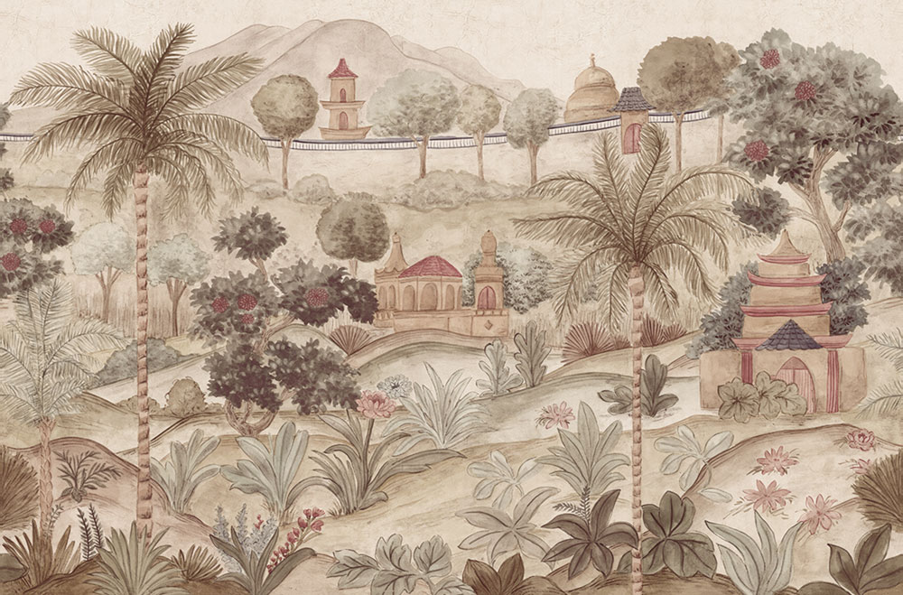 Vliesová fototapeta na zeď, Majestic Garden, 350682, Amber, Eijffinger