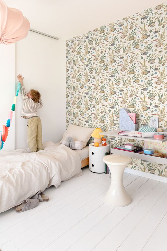 Dětská vliesová tapeta na zeď, podmořský svět, LD3320, Little Dreamers, Grandeco