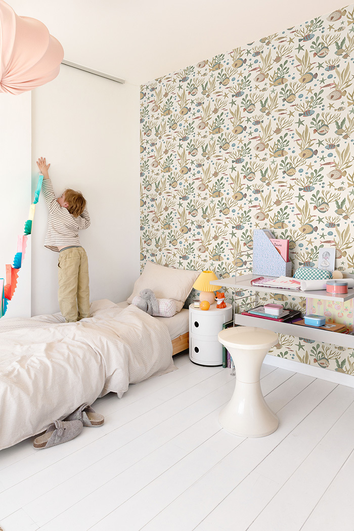 Dětská vliesová tapeta na zeď, podmořský svět, LD3320, Little Dreamers, Grandeco