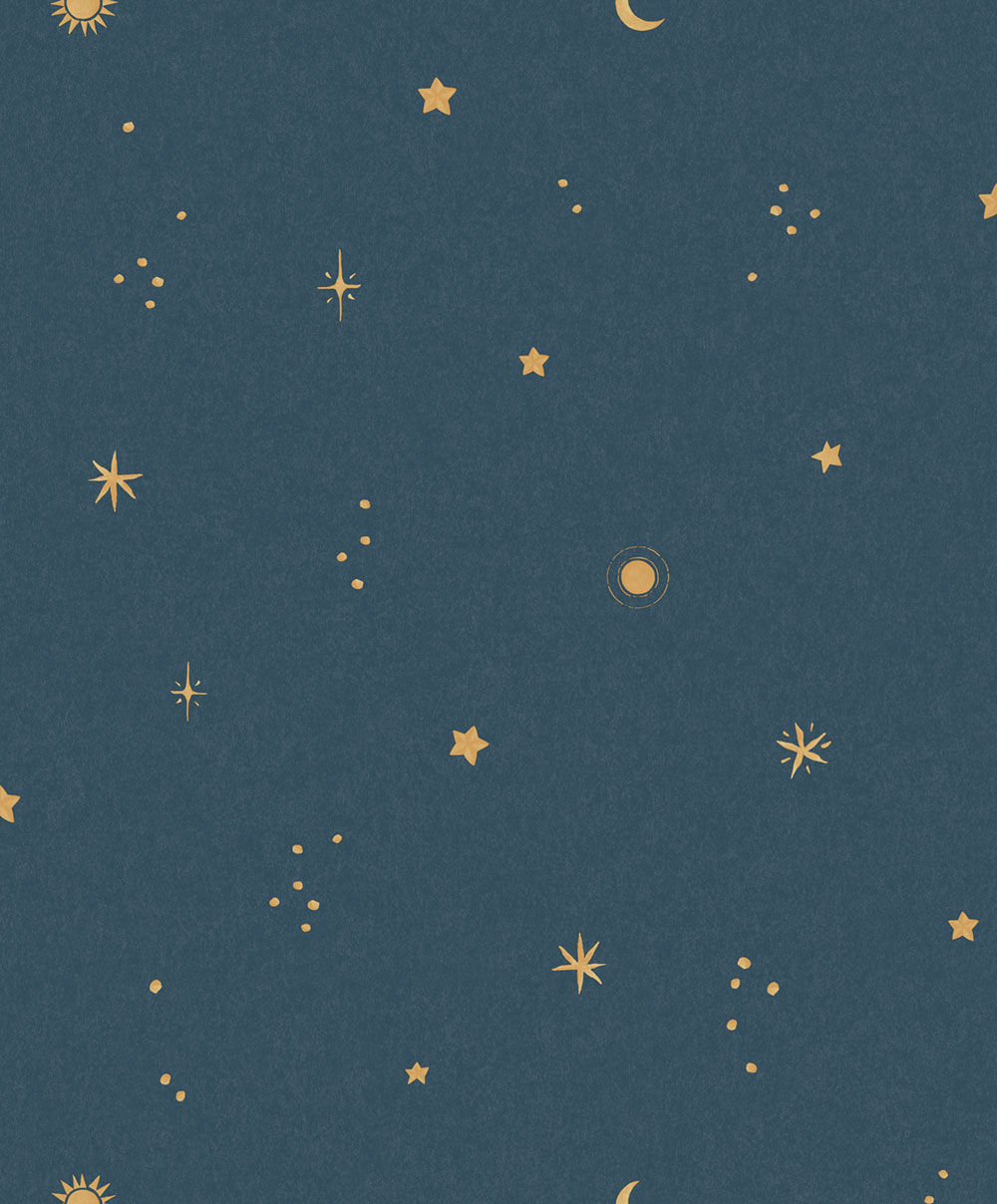 Dětská vliesová tapeta na zeď, modrá, obloha, LD3615, Little Dreamers, Grandeco