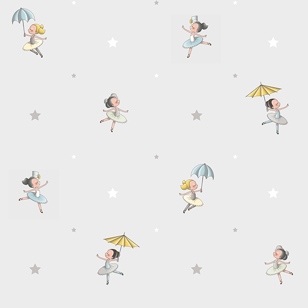 Dětská papírová tapeta 582-1, Treboli, Ichwallcoverings