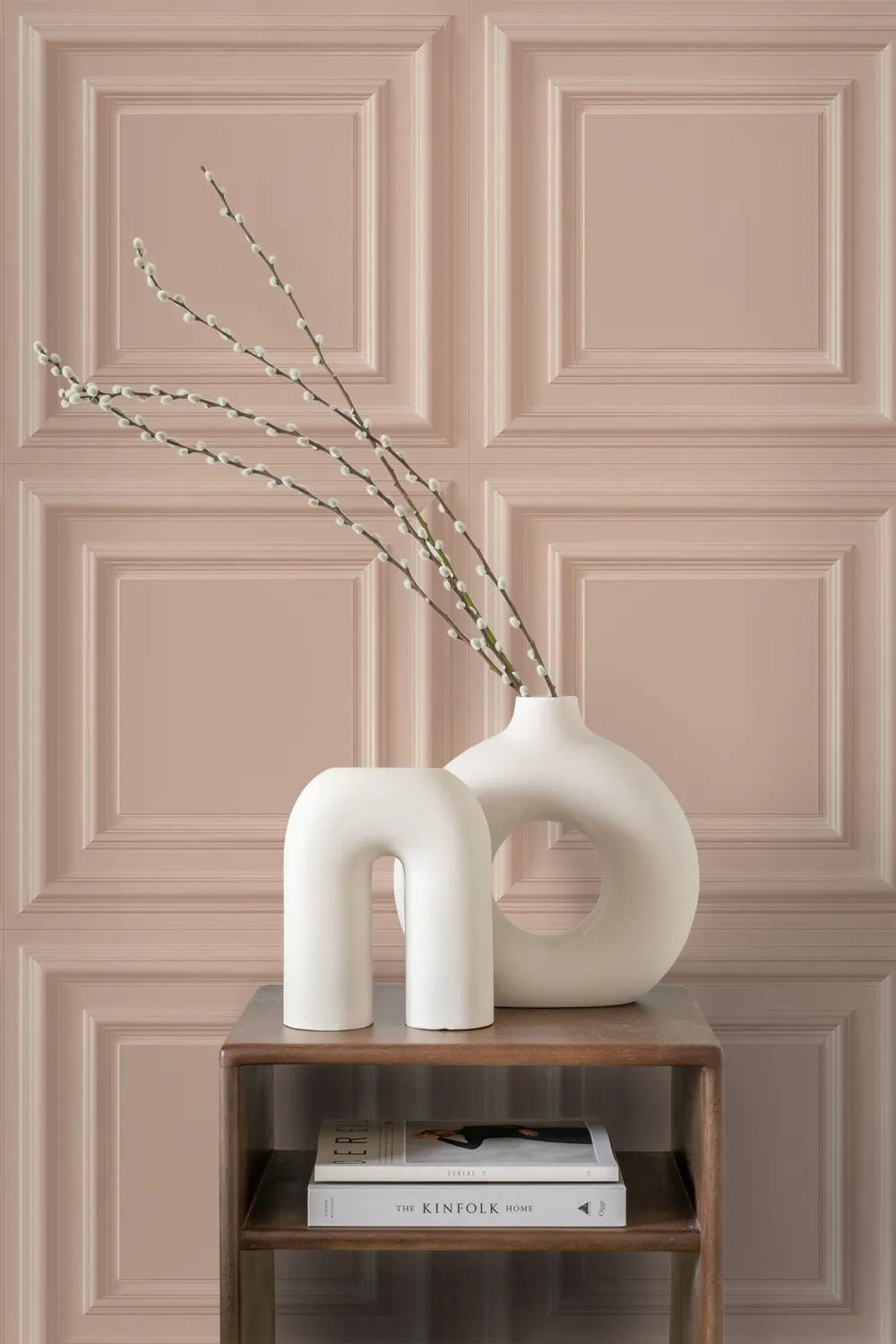 Vliesová tapeta na zeď, růžová, 3D efekt obložení, 347829, 3D Reflections, Origin