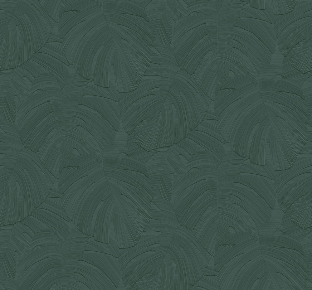 Vliesová obrazová tapeta na zeď, zelená, listy, 357319, 3D Reflections, Origin