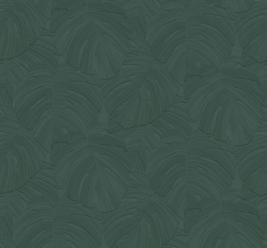 Vliesová obrazová tapeta na zeď, zelená, listy, 357319, 3D Reflections, Origin