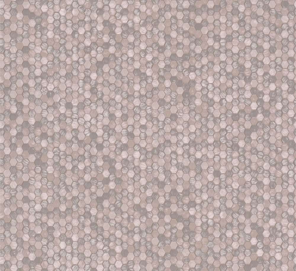 Vliesová tapeta na zeď, růžová, hexagony, 35817, Papis Loveday Fashion Icon, Marburg