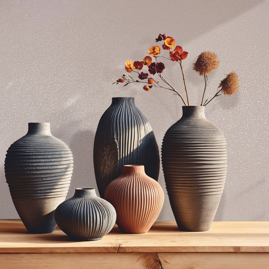 Vliesová tapeta na zeď, šedo-růžová, textura, 35824, Papis Loveday Fashion Icon, Marburg