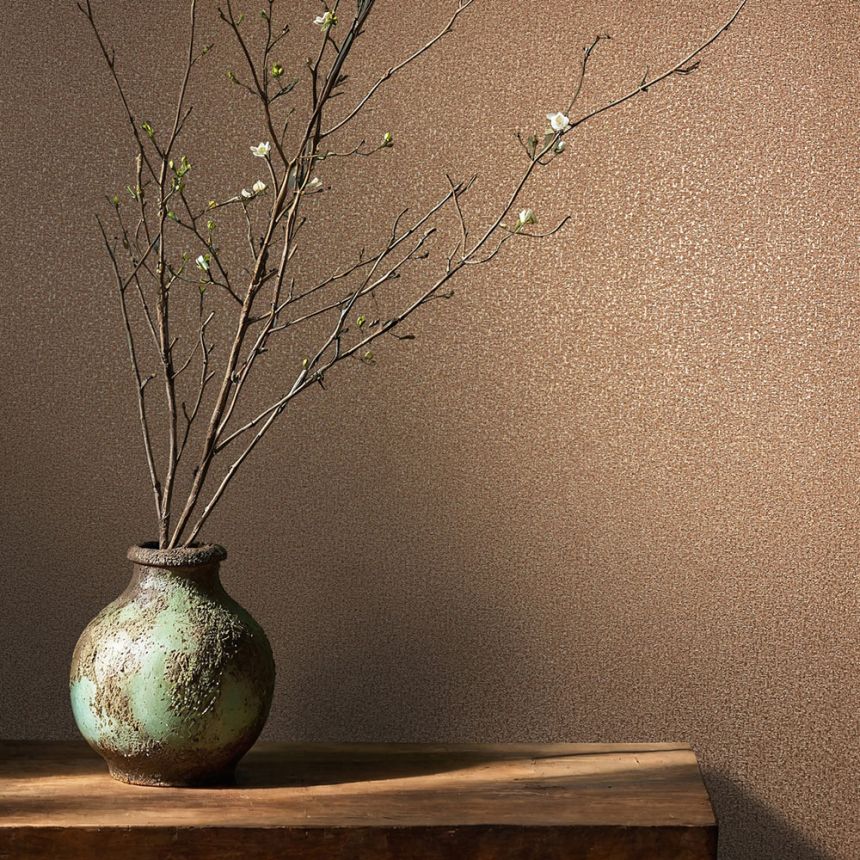 Vliesová tapeta na zeď, kovově měděná, textura, 35826, Papis Loveday Fashion Icon, Marburg