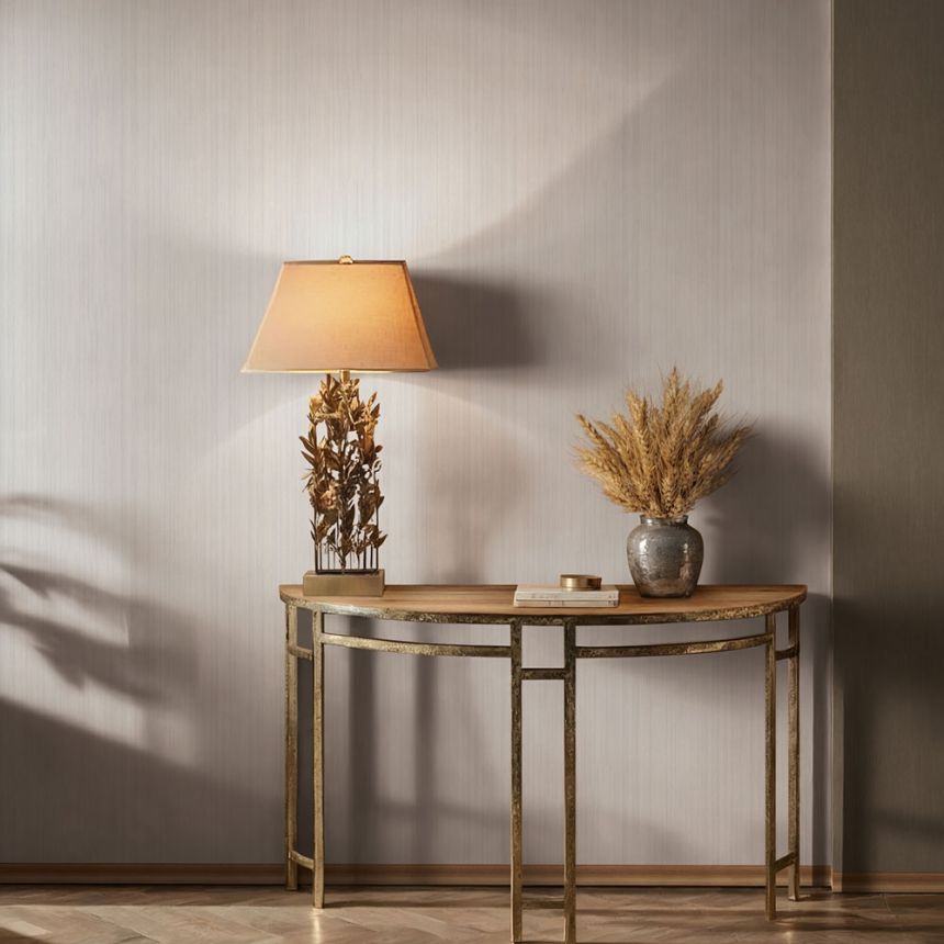 Vliesová tapeta na zeď, šedo-béžová, látková textura, 35835, Papis Loveday Fashion Icon, Marburg