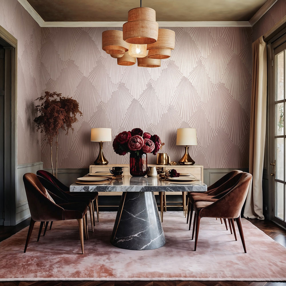 Vliesová tapeta na zeď, růžová, grafický vzor, 35848, Papis Loveday Fashion Icon, Marburg