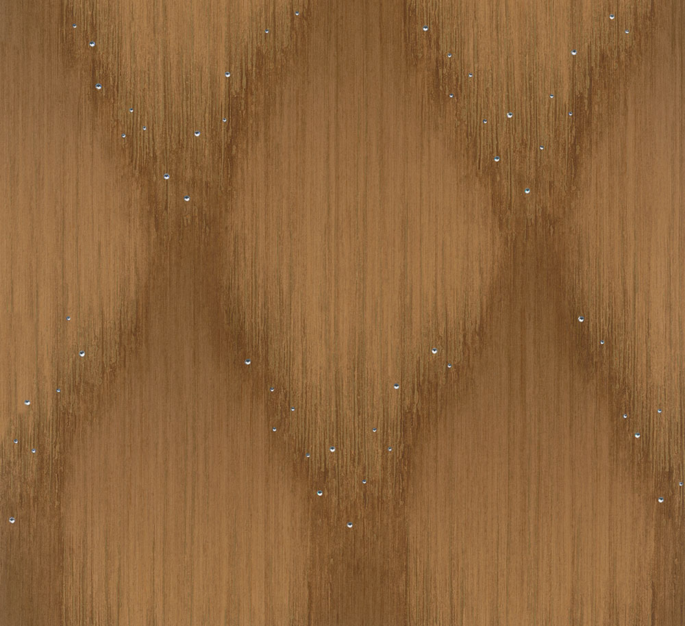 Vliesová tapeta na zeď, hnědo-zlatá, grafický vzor s krystaly, 35885, Papis Loveday Fashion Icon, Marburg