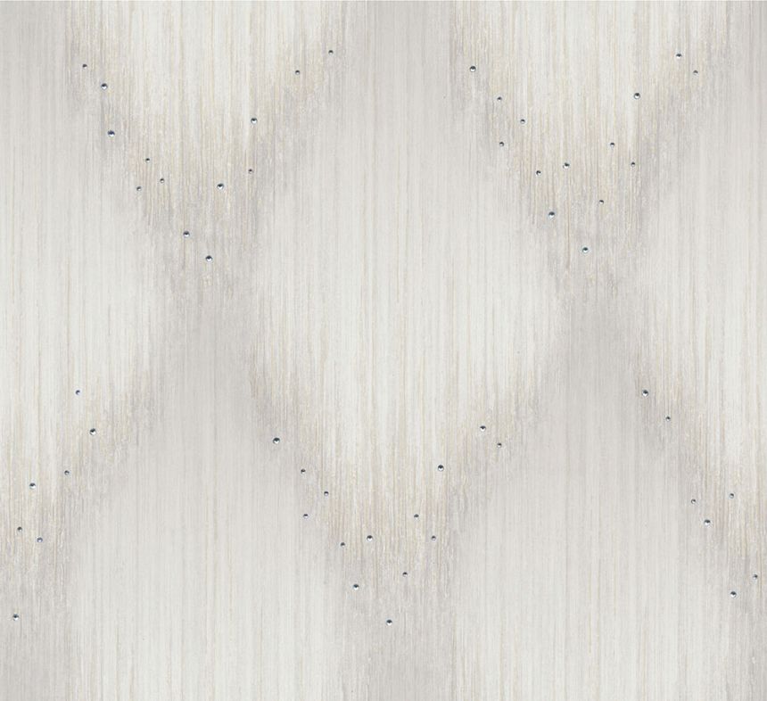 Vliesová tapeta na zeď, šedo-krémová, grafický vzor s krystaly, 35887, Papis Loveday Fashion Icon, Marburg