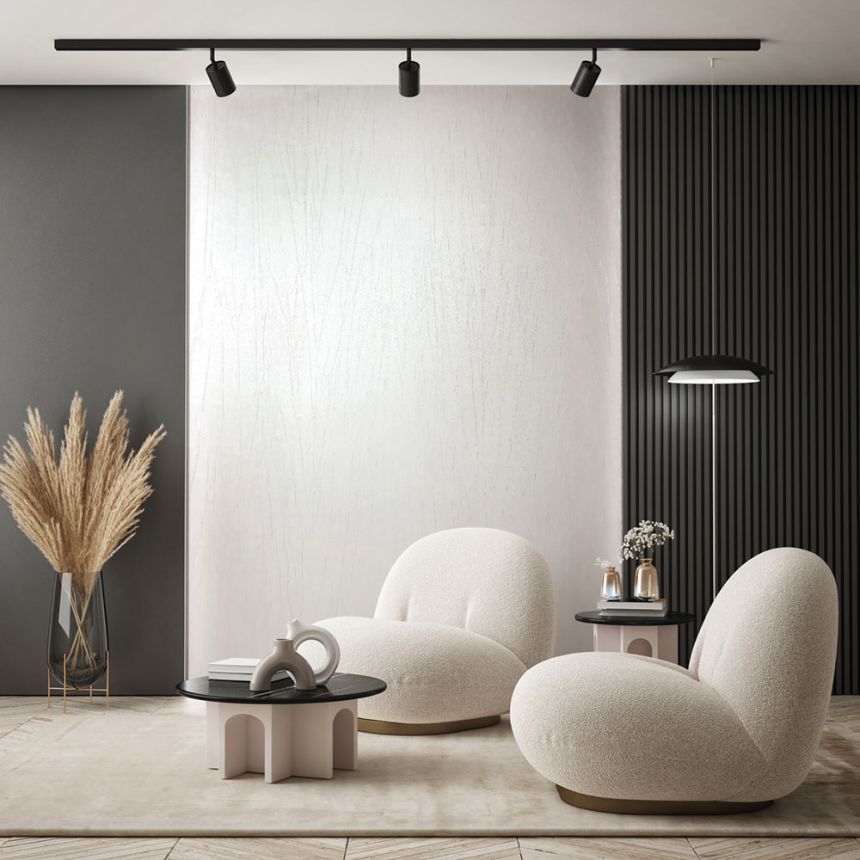 Vliesová tapeta na zeď, bílá s flitry, 63417, Papis Loveday Fashion Icon, Marburg