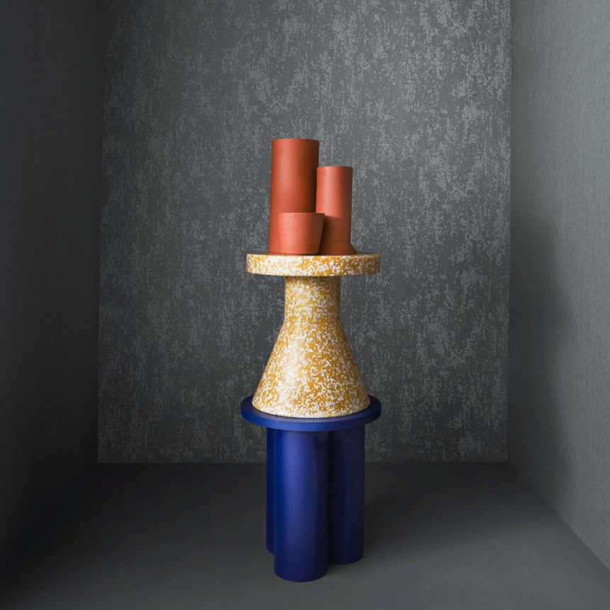 Vliesová tapeta na zeď, modrá, perličky, 34939, Eclectic, Marburg