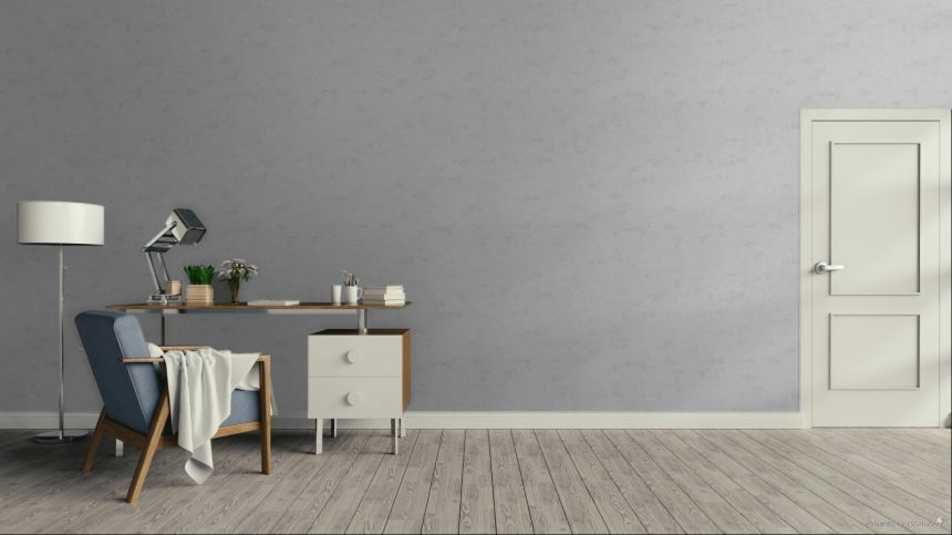 Vliesová tapeta na zeď, šedo-stříbrná, imitace látky, 30143, The New Bombay Design Edition, Marburg