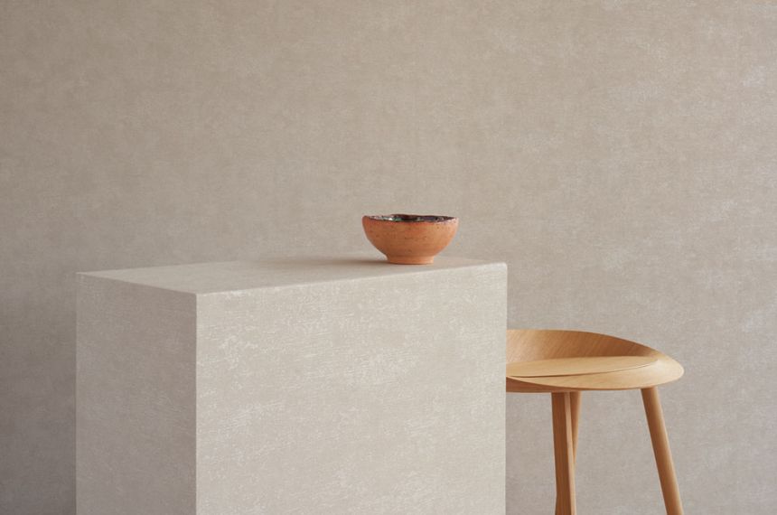Vliesová tapeta na zeď, béžovo-hnědá, imitace látky, 30179, The New Bombay Design Edition, Grains & Plains, Marburg