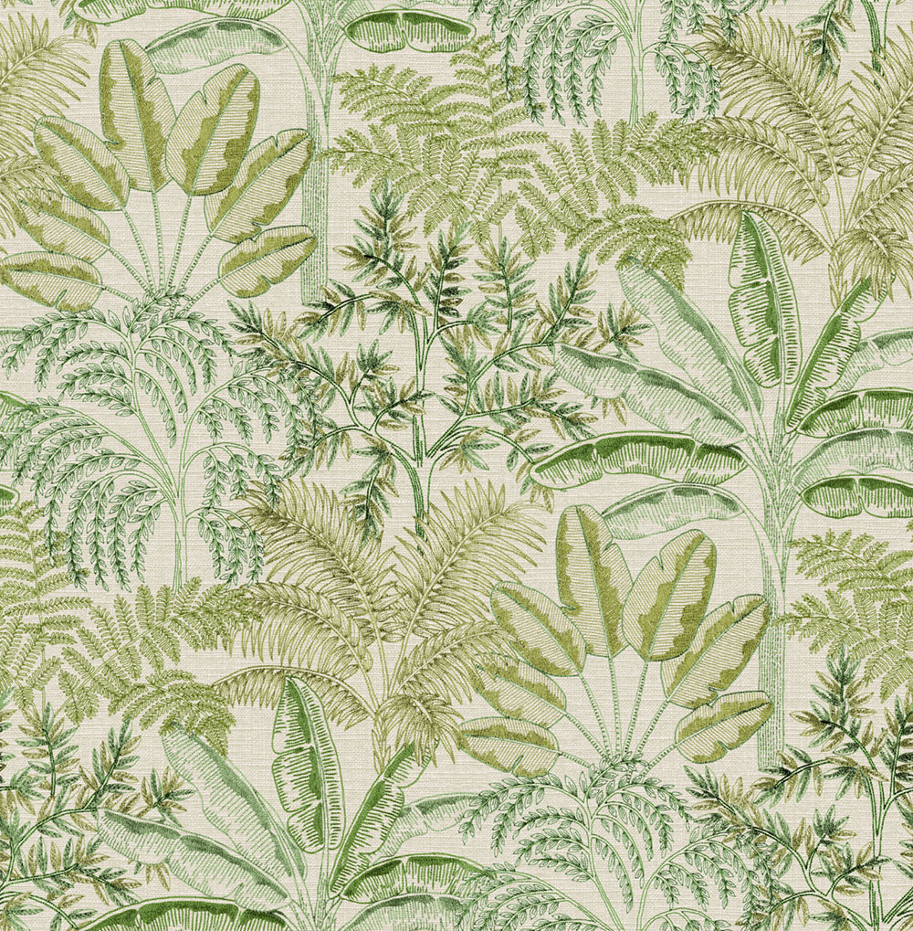 Vliesová tapeta na zeď, zelená, listy, 127607, Vavex 2027