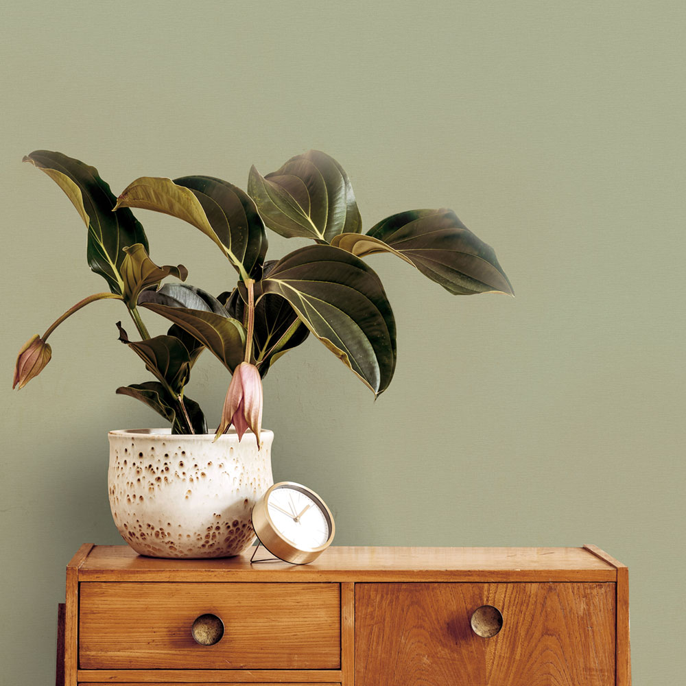 Vliesová tapeta na zeď, zelená, látková textura, 127640, Vavex 2027