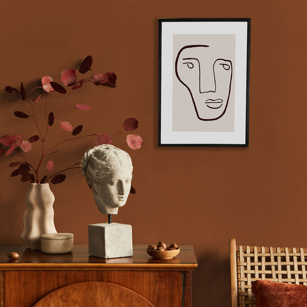 Vliesová tapeta na zeď, hnědá, látková textura, 127643, Vavex 2027