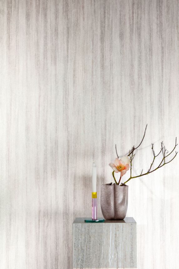 Vliesová tapeta na zeď, šedá, látková textura, 205106, Vavex 2027