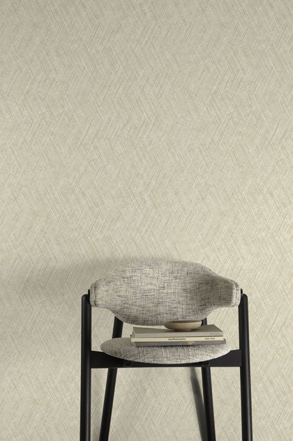 Vliesová tapeta na zeď, béžová, látková textura, A78302, Vavex 2027