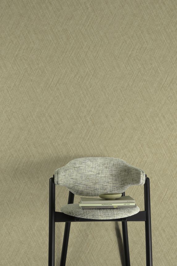 Vliesová tapeta na zeď, hnědo-béžová, látková textura, A78306, Vavex 2027