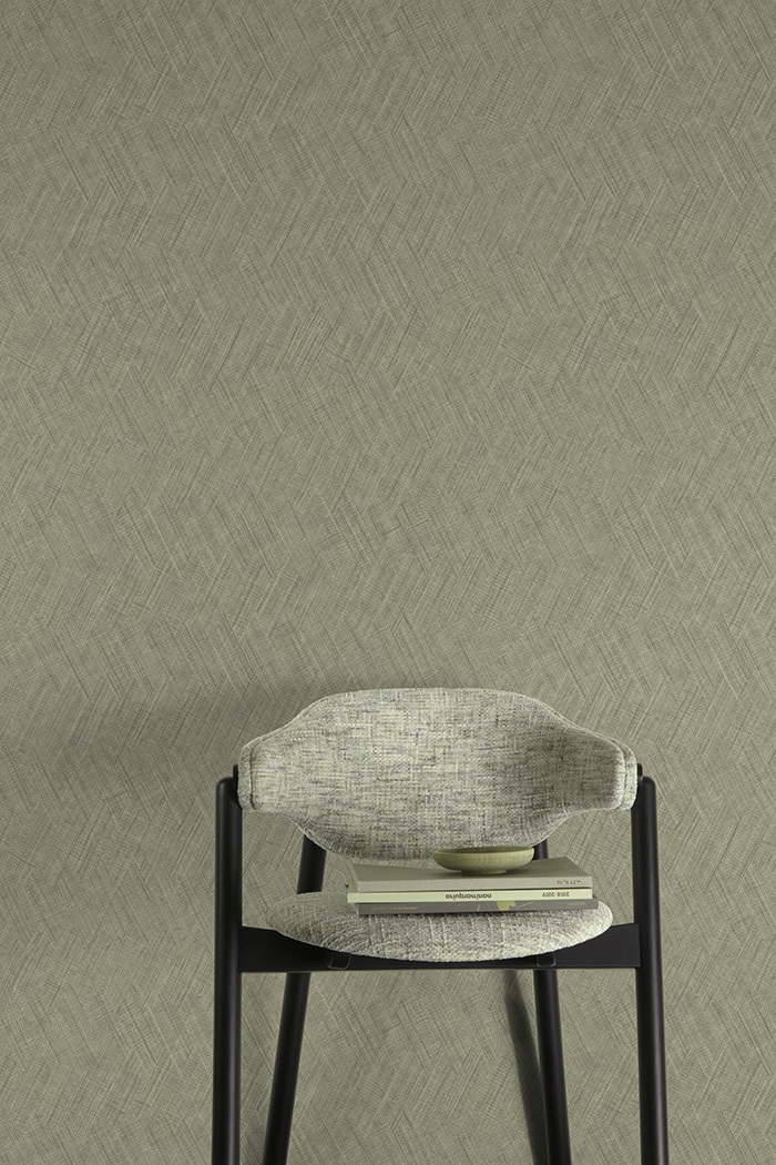 Vliesová tapeta na zeď, zelená, látková textura, A78307, Vavex 2027