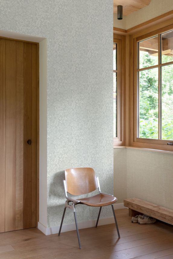 Vliesová tapeta na zeď, šedá, trávy, listy, 205001, Vavex 2027