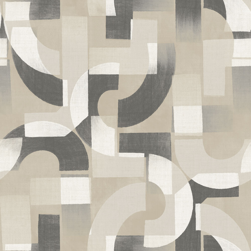 Grafická vliesová tapeta na zeď, šedo-béžová, A76002, Vavex 2027