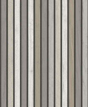 Vliesová tapeta na zeď, palubky, lamely, imitace dřeva, B31209, Vavex 2027