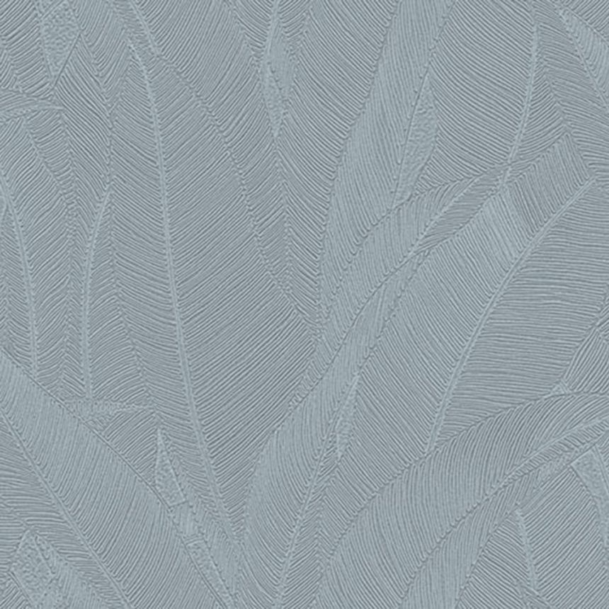 Luxusní vliesová tapeta na zeď, šedo-stříbrná, listy, Z16710, Murella 100,  Zambaiti Parati