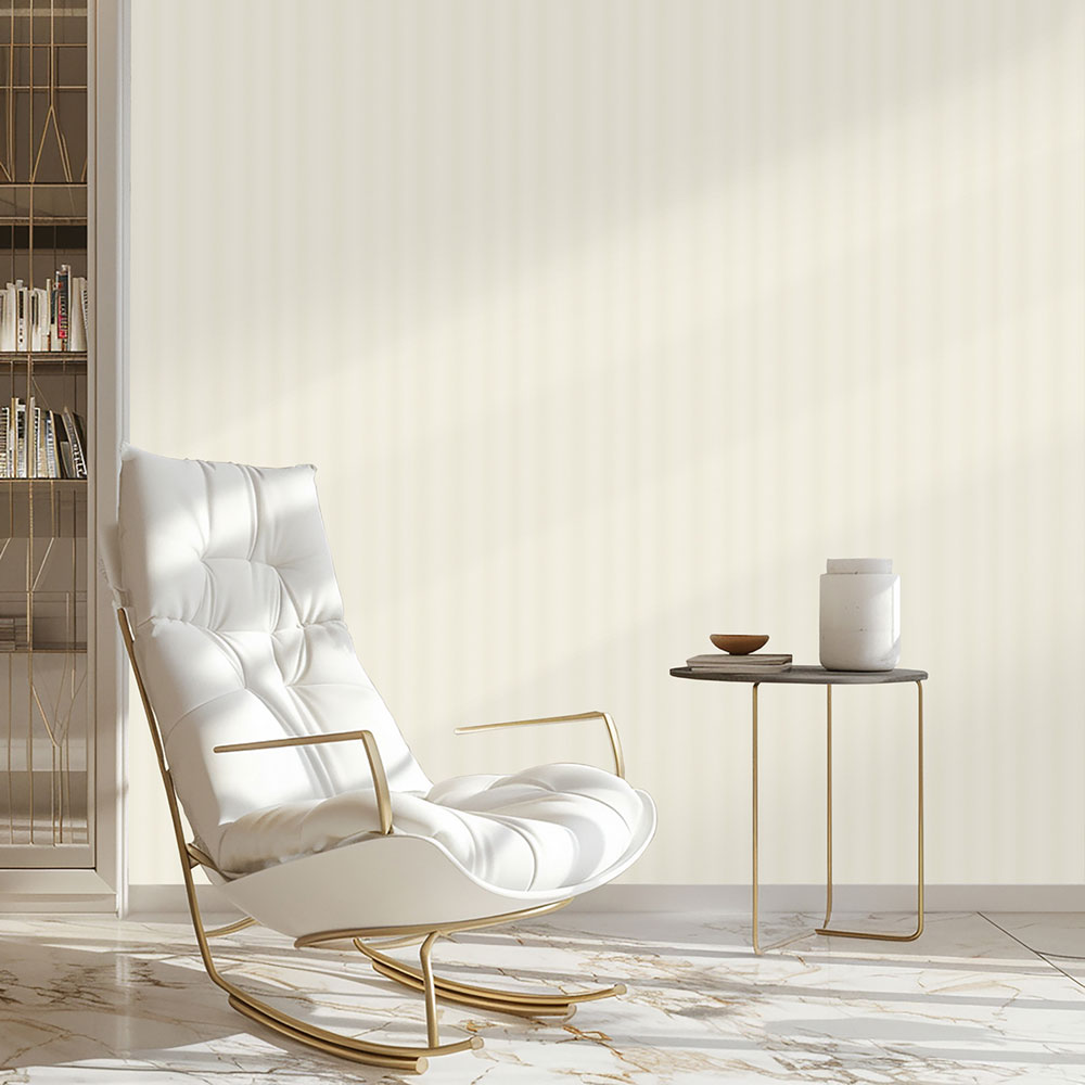 Luxusní vliesová tapeta na zeď, krémová, efekt proužků, Z16718, Murella 100, Zambaiti Parati