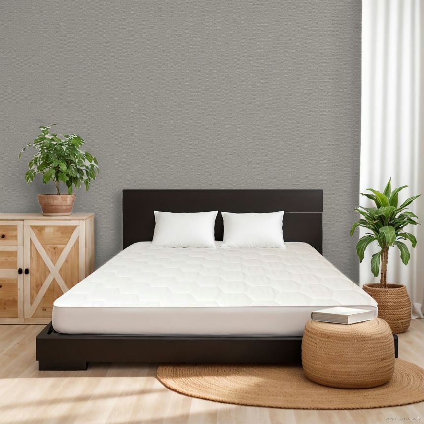 Luxusní vliesová tapeta na zeď, šedá, textura, Z16724, Murella 100, Zambaiti Parati