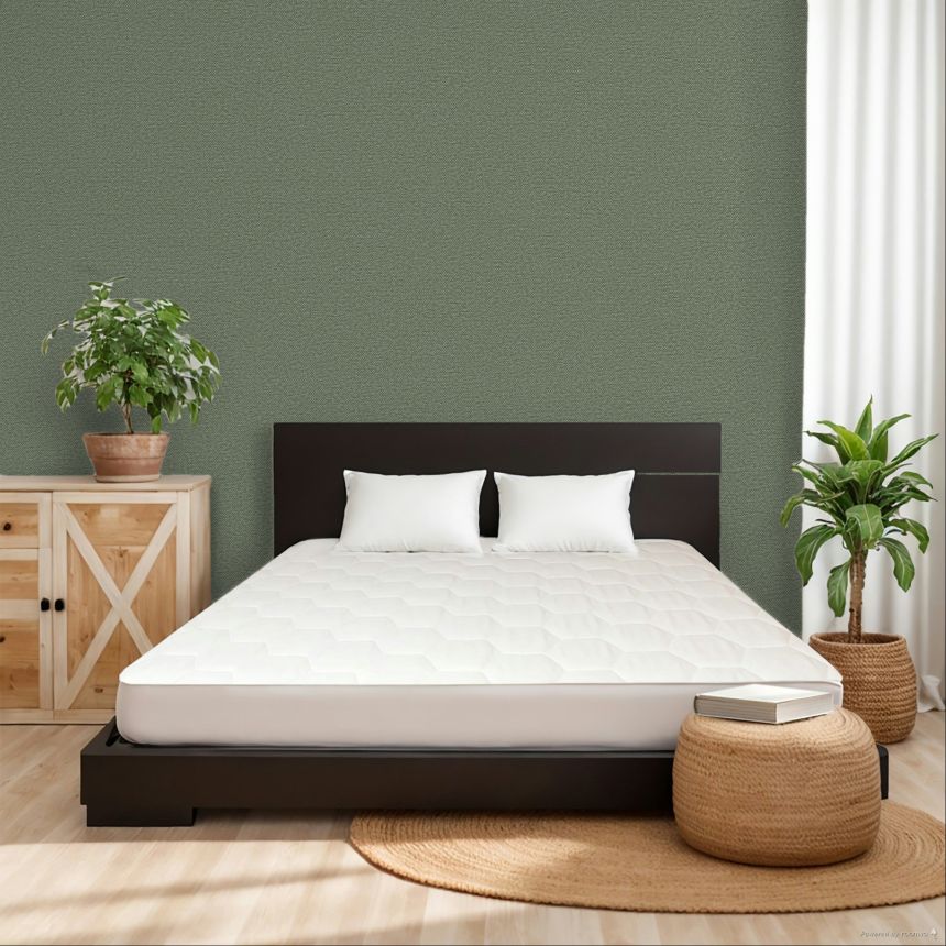 Luxusní vliesová tapeta na zeď, zelená, textura, Z16726, Murella 100, Zambaiti Parati