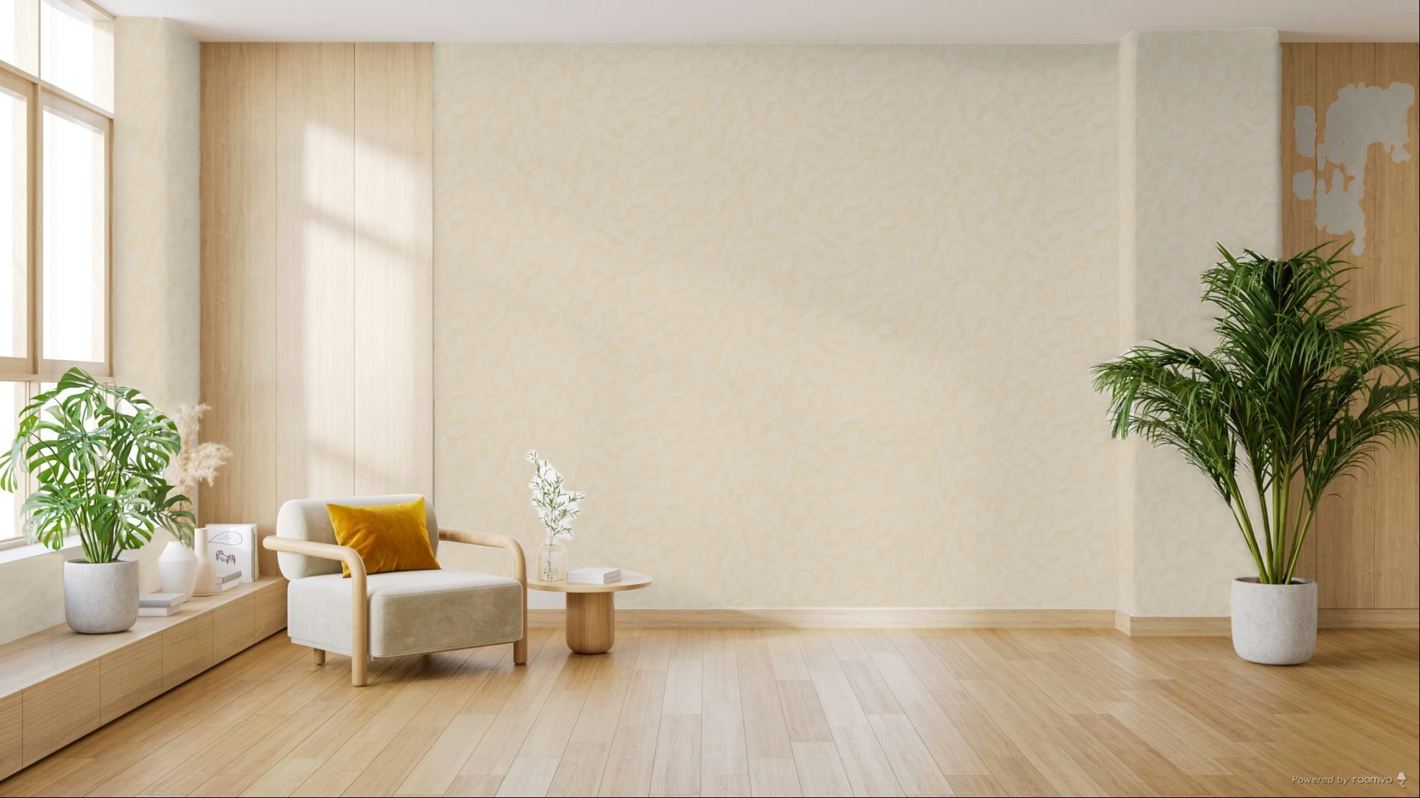 Luxusní vliesová tapeta na zeď, béžová, štuk, Z16738, Murella 100, Zambaiti Parati