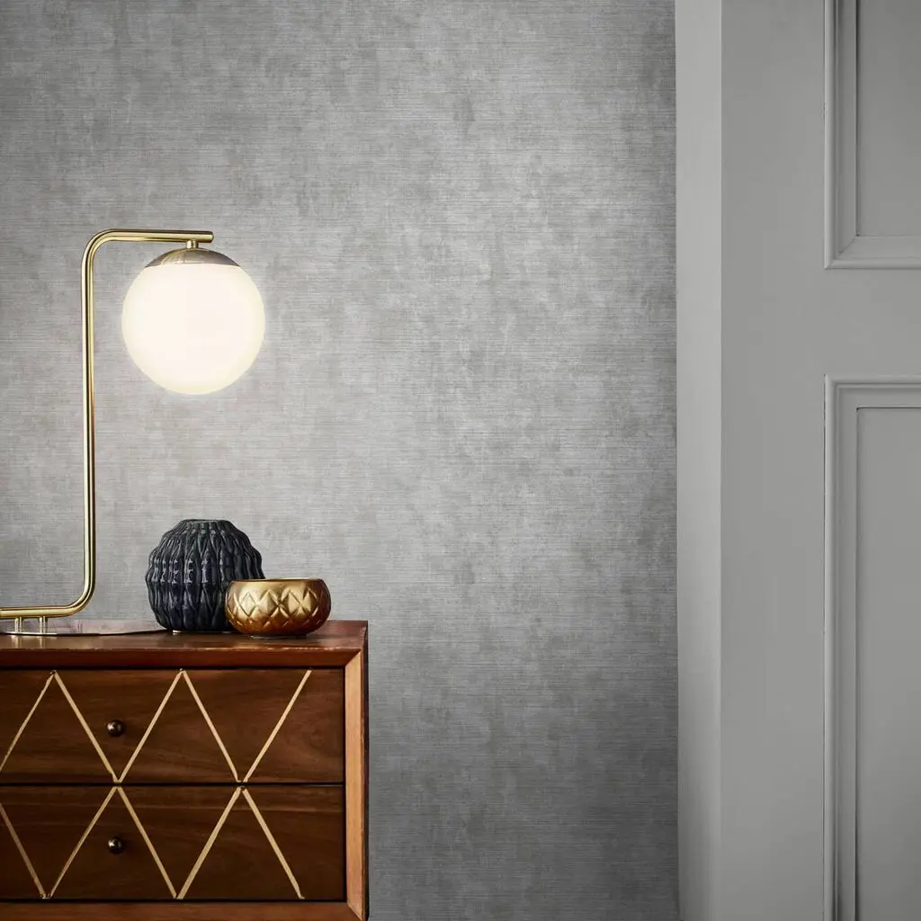 Vliesová tapeta na zeď, šedo-stříbrná, 120619, Arboretum, Graham Brown Premium