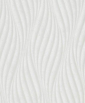 Vliesová tapeta na zeď, bílá, vlnky 34258, City Glow, Marburg