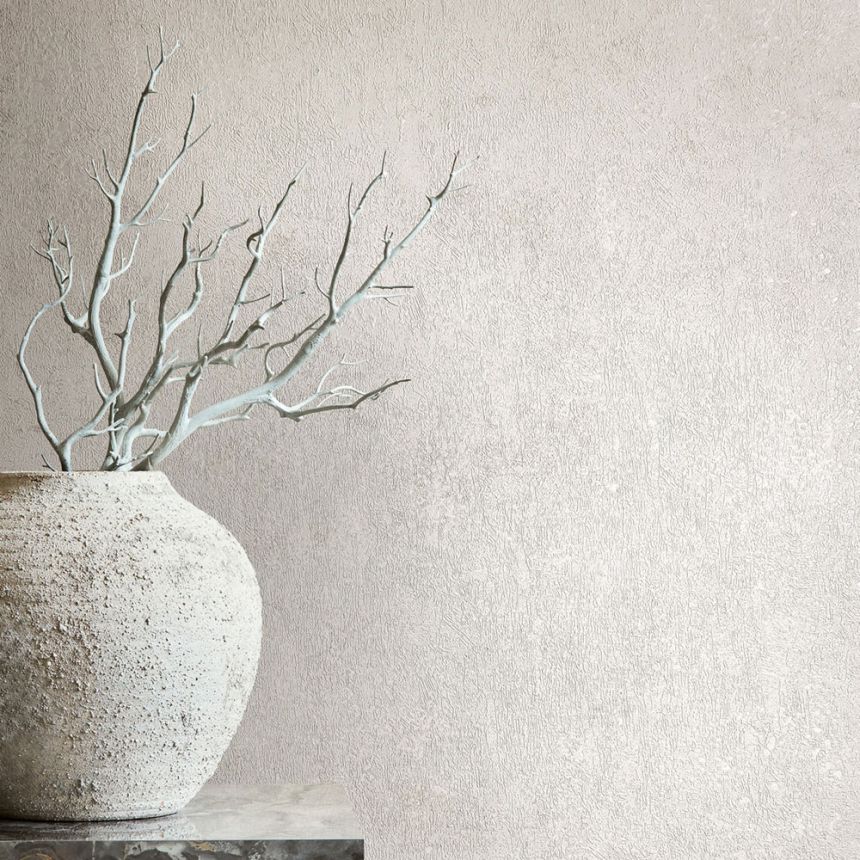 Vliesová tapeta na zeď, šedá, štuková omítka, 34265, City Glow, Marburg