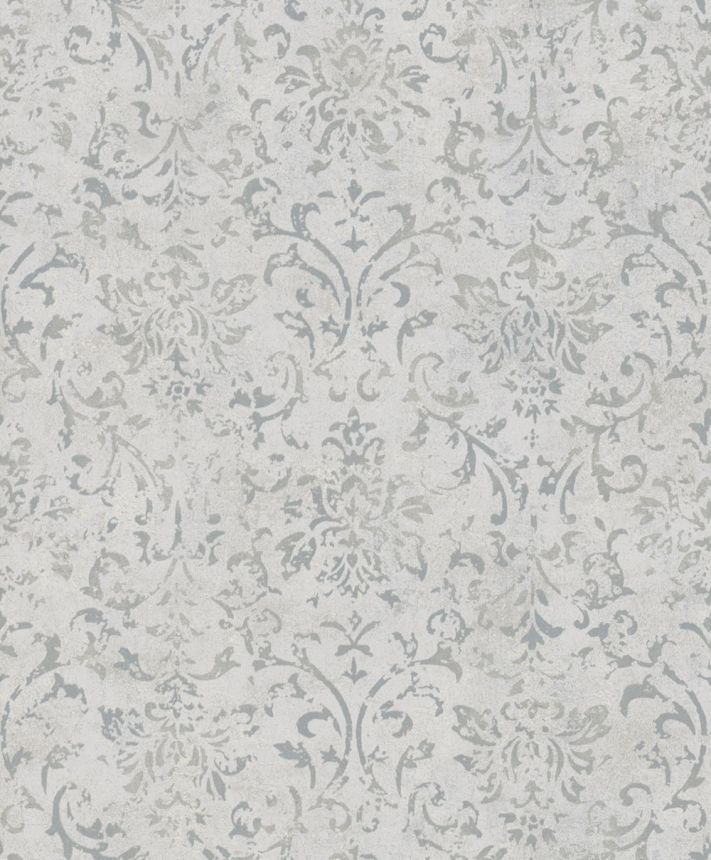 Vliesová tapeta na zeď, šedá, zámecký vintage vzor, 34292, City Glow, Marburg