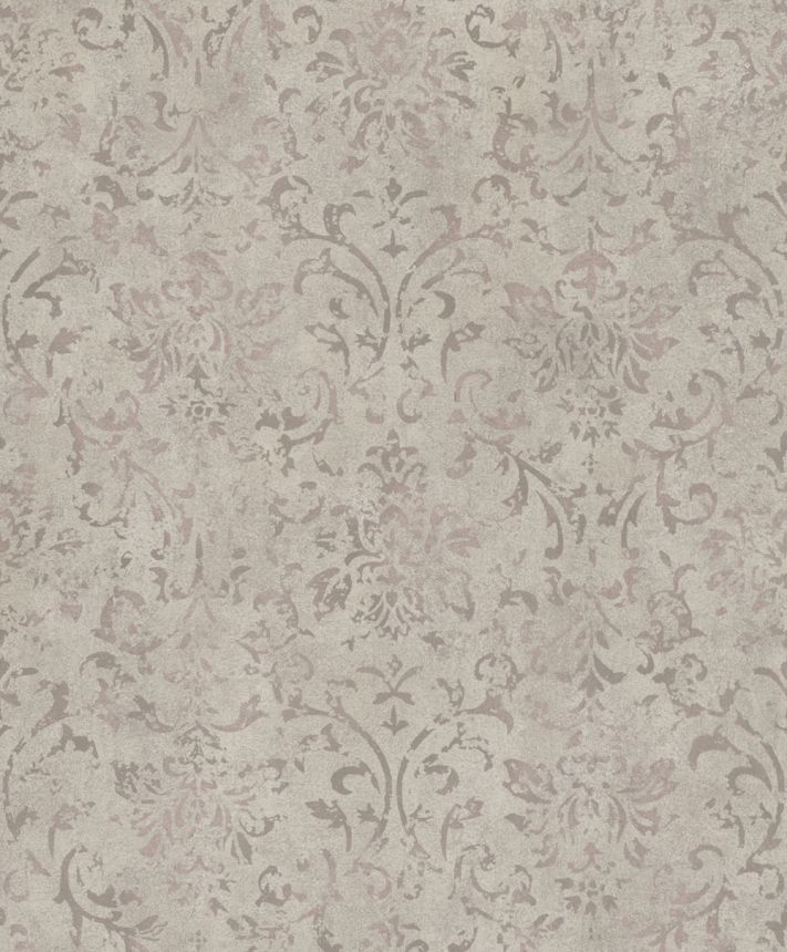 Vliesová tapeta na zeď, hnědá, zámecký vintage vzor, 34293, City Glow, Marburg