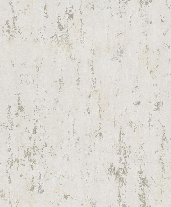 Vliesová tapeta na zeď, krémovo-zlatá, štuková omítka, 35127, City Romance, Marburg