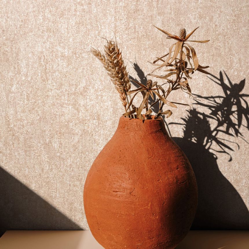 Vliesová tapeta na zeď, béžová, štuková omítka, 35141, City Romance, Marburg