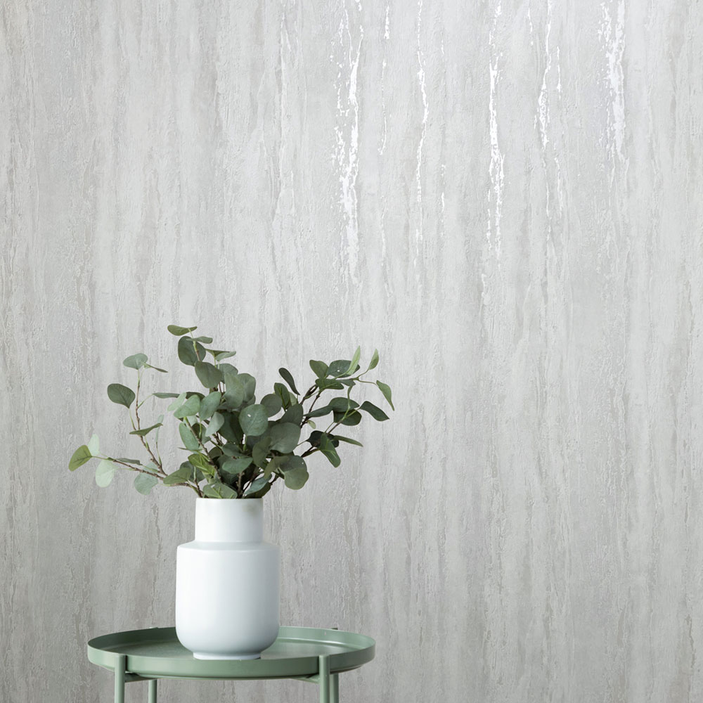 Vliesová tapeta na zeď, bílá, štuková omítka, 35153, City Romance, Marburg