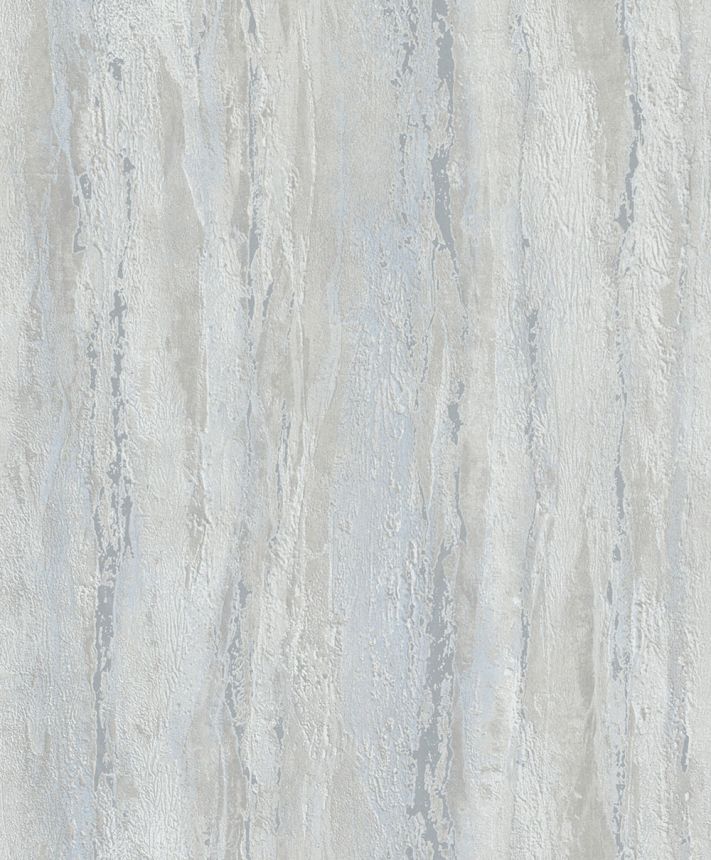 Vliesová tapeta na zeď, šedo-stříbrná, štuková omítka, 35160, City Romance, Marburg