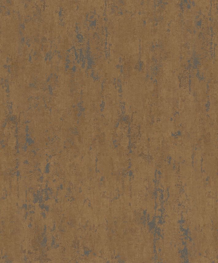 Vliesová tapeta na zeď, hnědá, štuková omítka, 35163, City Romance, Marburg