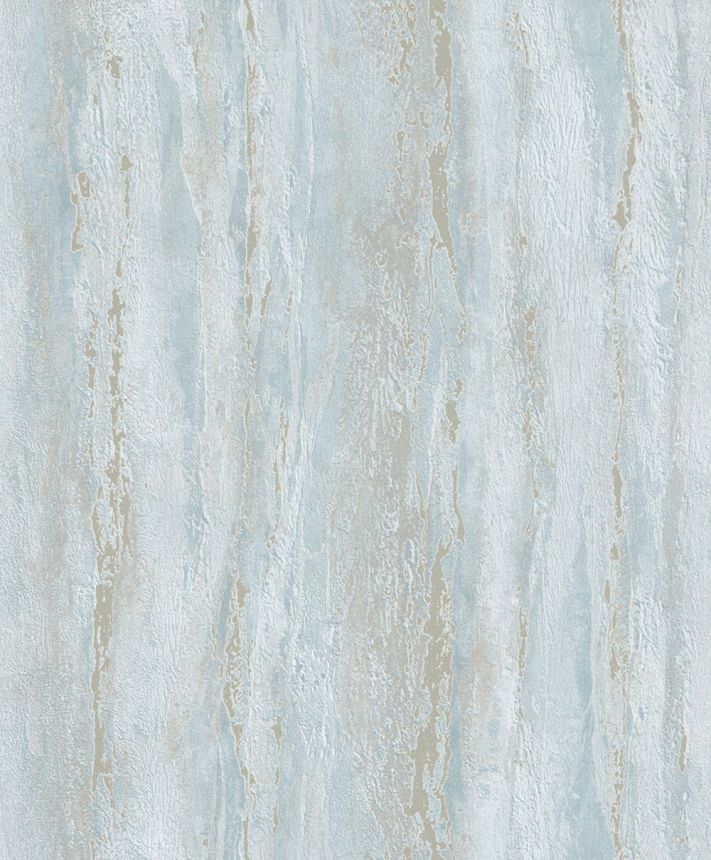 Vliesová tapeta na zeď, tyrkysová, štuková omítka, 35165, City Romance, Marburg