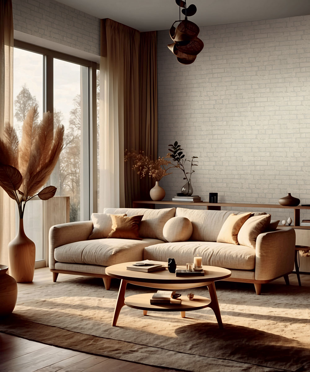 Vliesová tapeta na zeď, béžová, cihly, cihlová zeď, 34611, Terra, Marburg