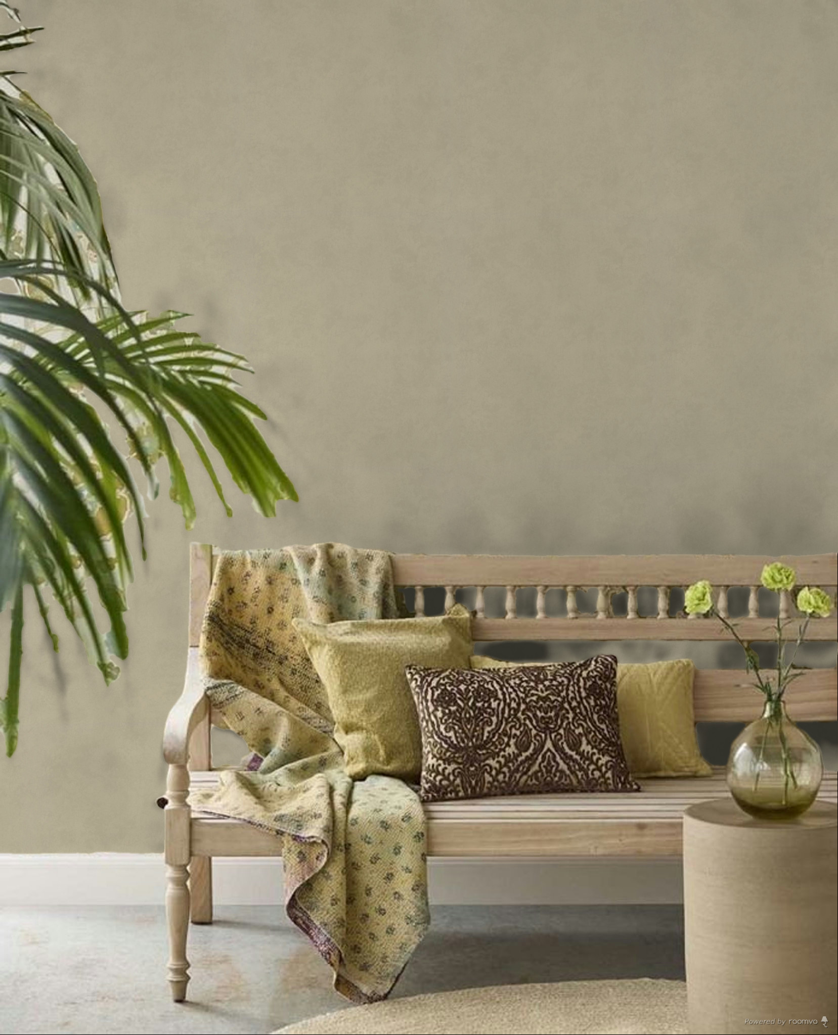 Vliesová tapeta na zeď, hnědo-béžová, štuk, beton, 34629, Terra, Marburg